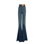 Awake Mode Flared Mirror Jeans Classic Blue Wash