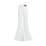 Awake Mode Flared Mirror Jeans White