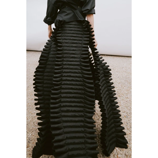 Awake Mode Laminary Skirt Black, view 4
