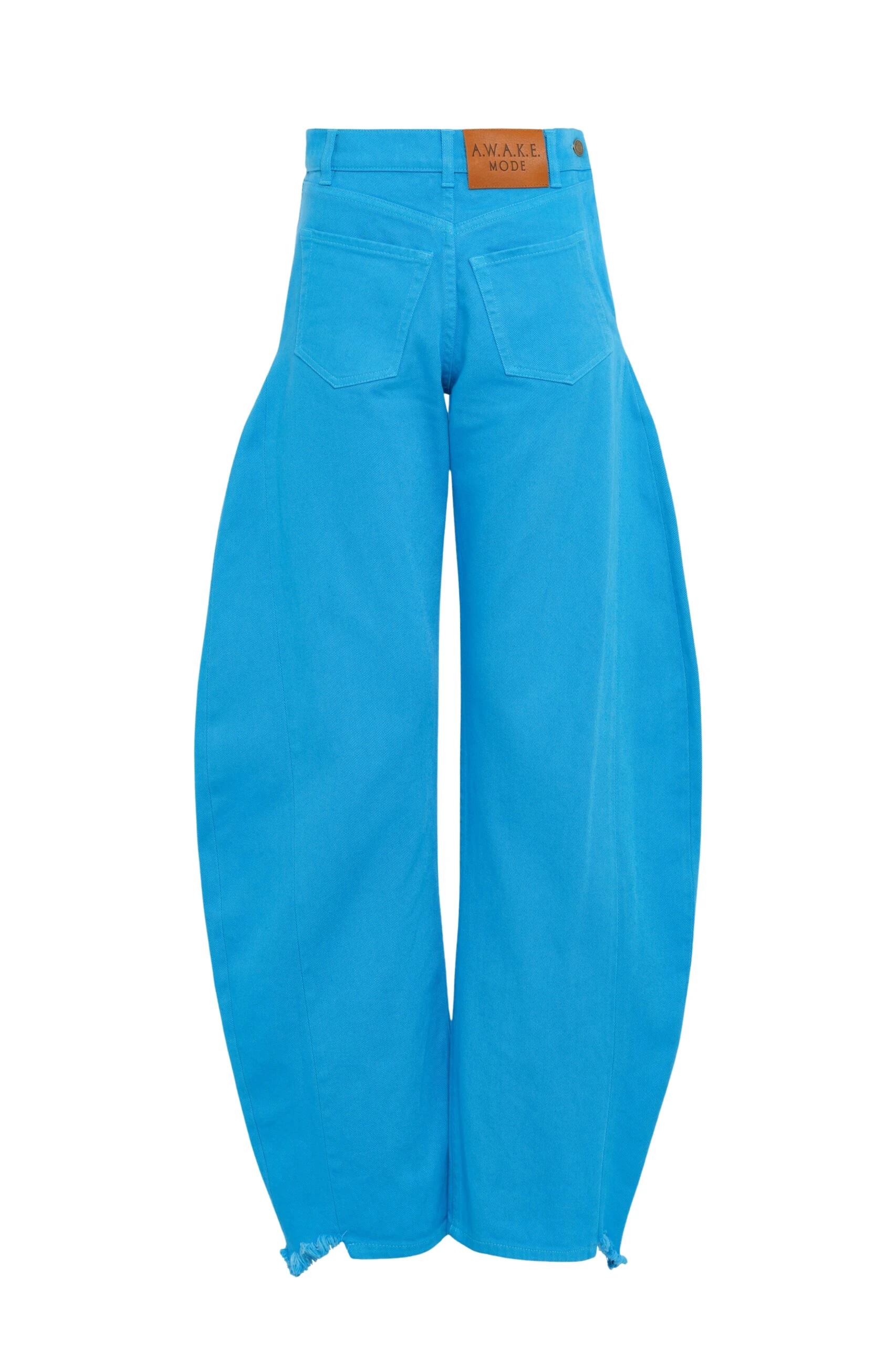 Awake Mode Mirror Jeans With Side Inserts Bright Blue
