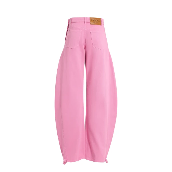 Awake Mode Mirror Jeans With Side Inserts Pink, view 3