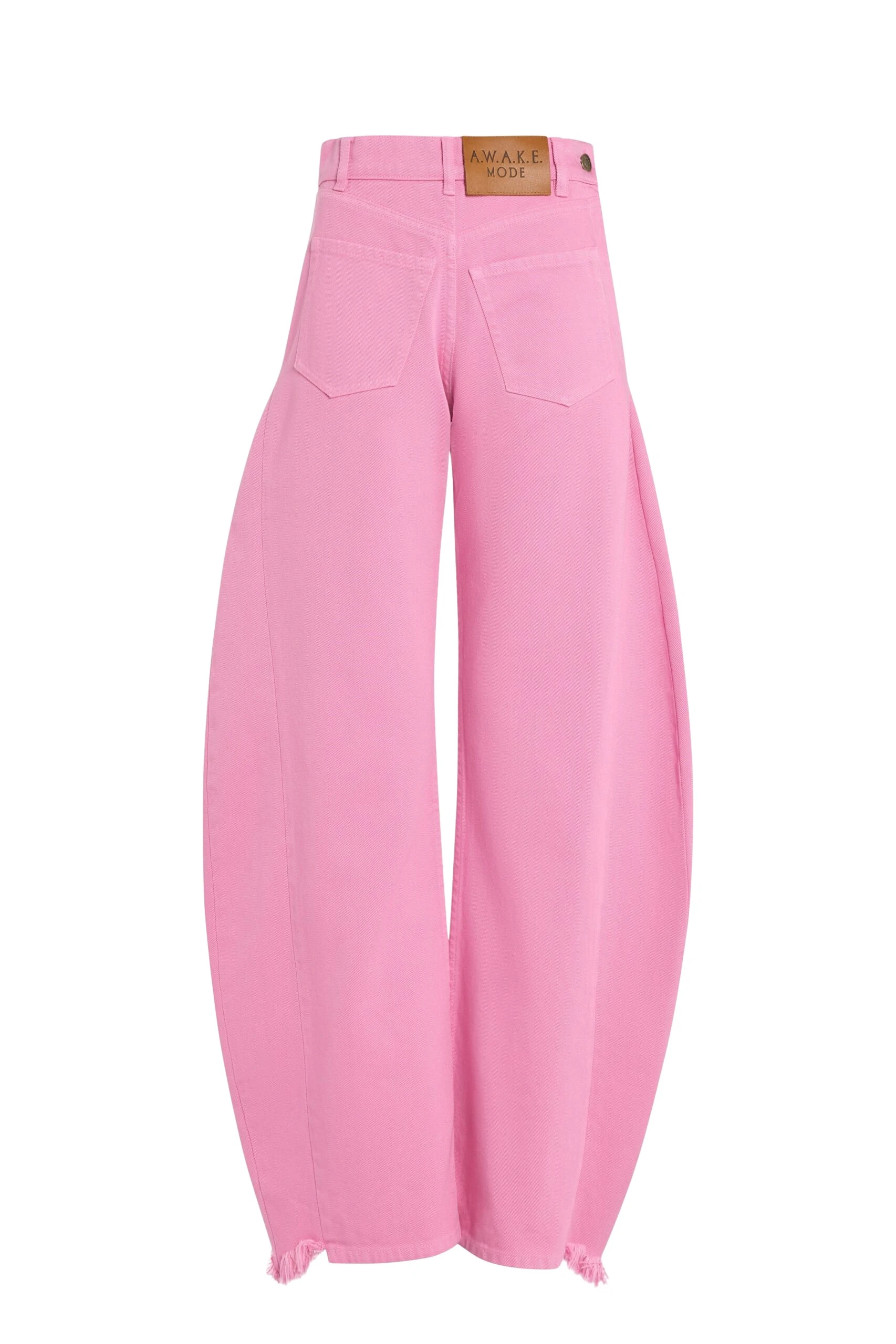 Awake Mode Mirror Jeans With Side Inserts Pink