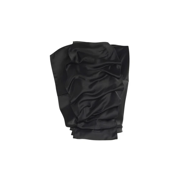 Awake Mode Open Back Bib-Front Top Black