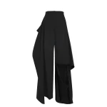 Awake Mode Slit Knee Trousers Dark Navy