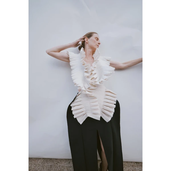 Awake Mode Structural Top Ivory, view 2
