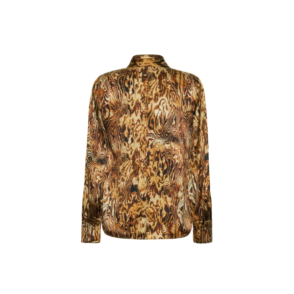 Adam Lippes Ainsley Top in Copper Multi, view 5
