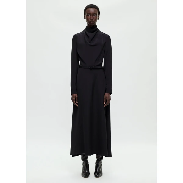 Adam Lippes Amandine Dress in Black, view 2
