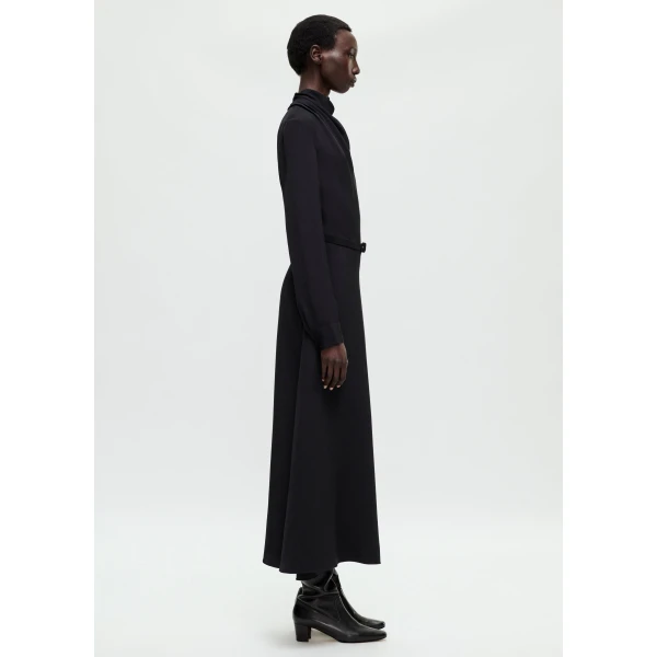 Adam Lippes Amandine Dress in Black, view 3