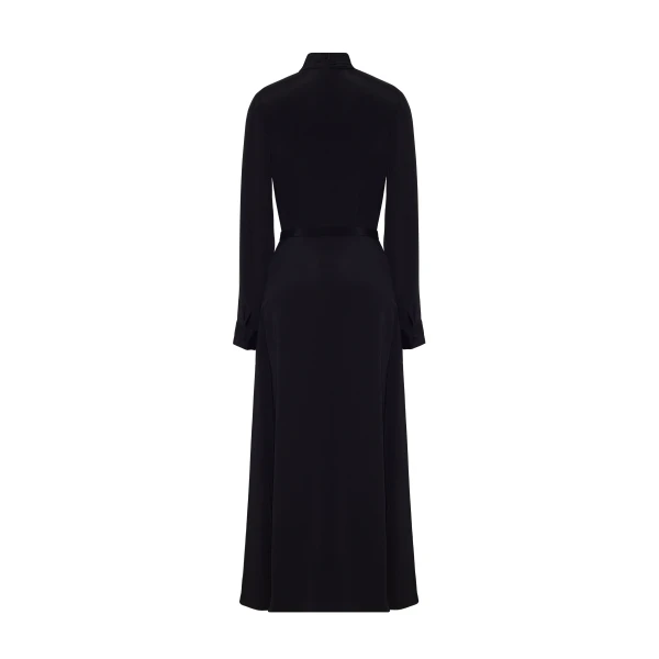 Adam Lippes Amandine Dress in Black, view 4