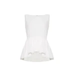 Adam Lippes Anais Top in White