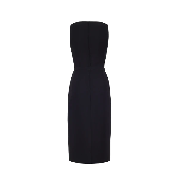 Adam Lippes Annette Dress in Black, view 4