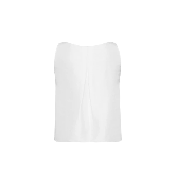 Adam Lippes Annie Top in Ivory, view 4