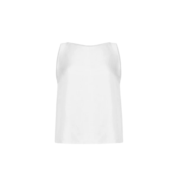 Adam Lippes Annie Top in Ivory