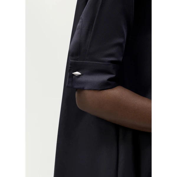 Adam Lippes Apolline Dress in Black, view 4
