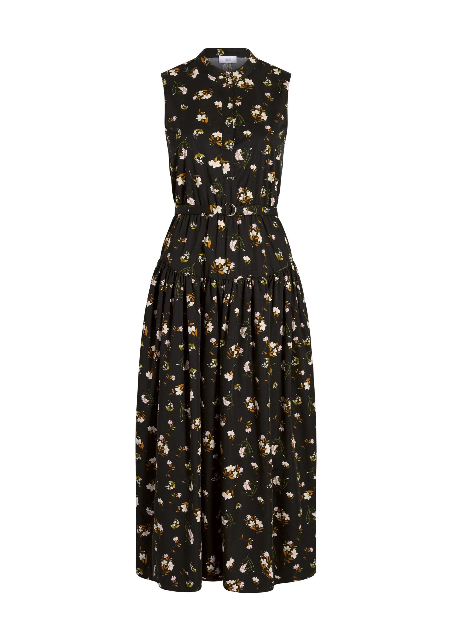Adam Lippes Arden Dress in Black Floral