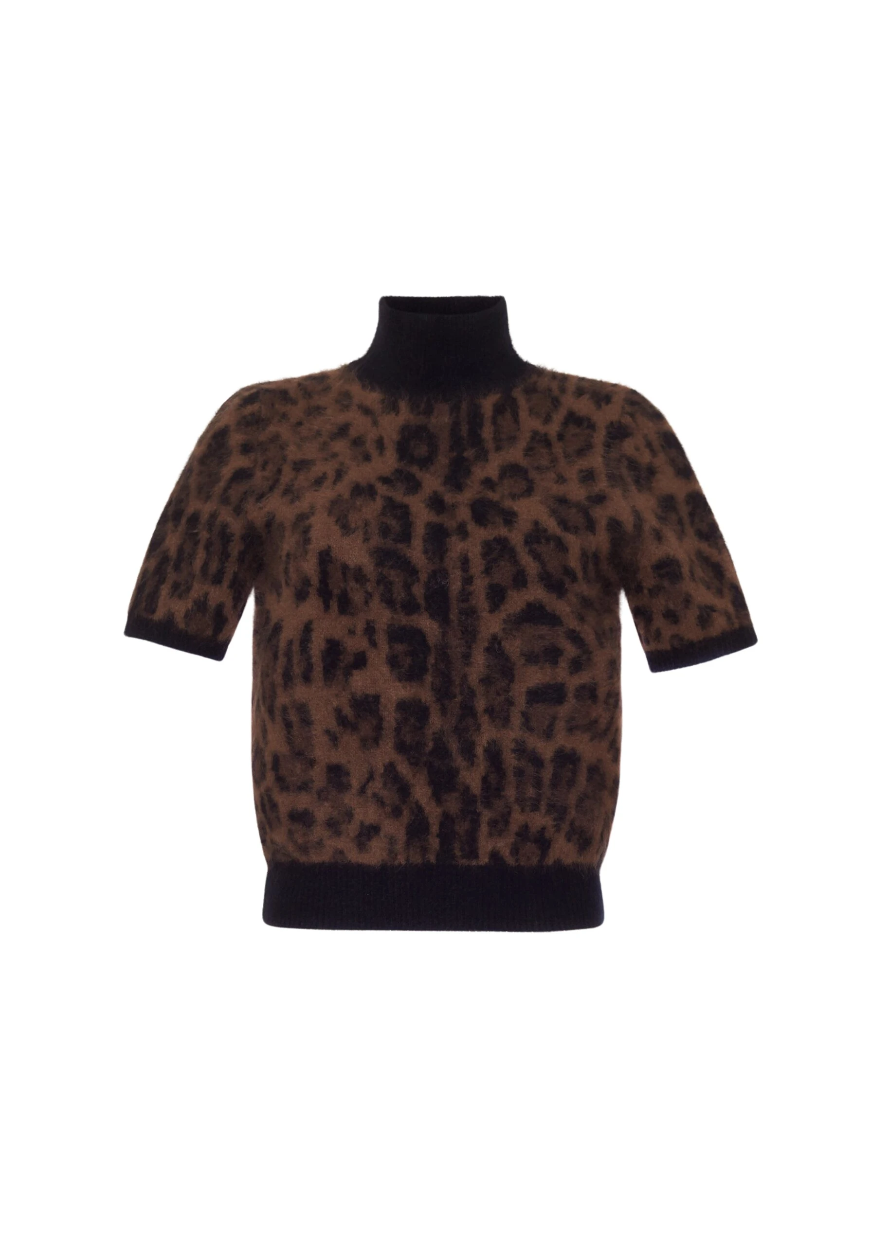 Adam Lippes Ari Top in Natural Leopard