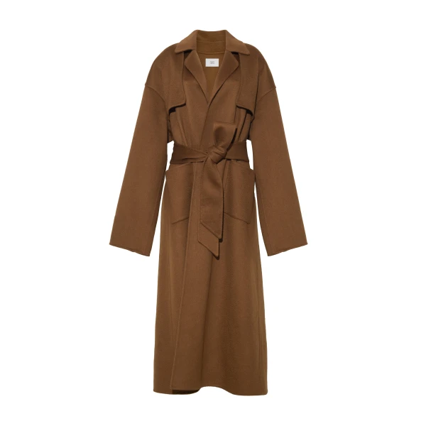 Adam Lippes Arlo Coat in Fig