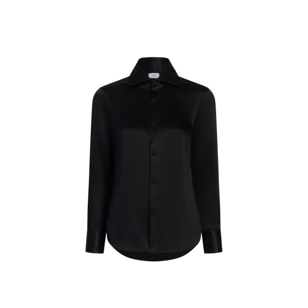 Adam Lippes Aston Shirt in Black