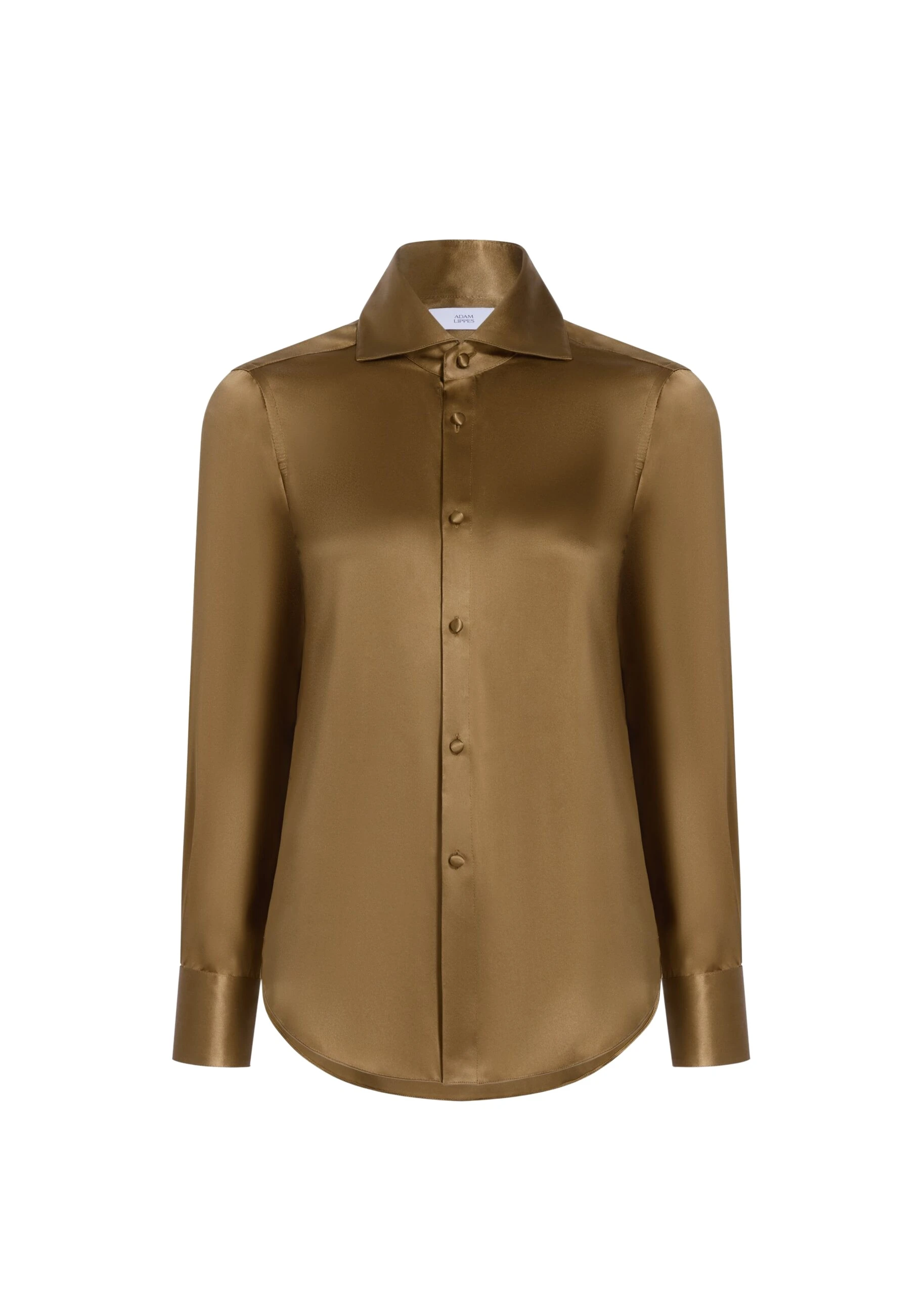 Adam Lippes Aston Shirt in Olive