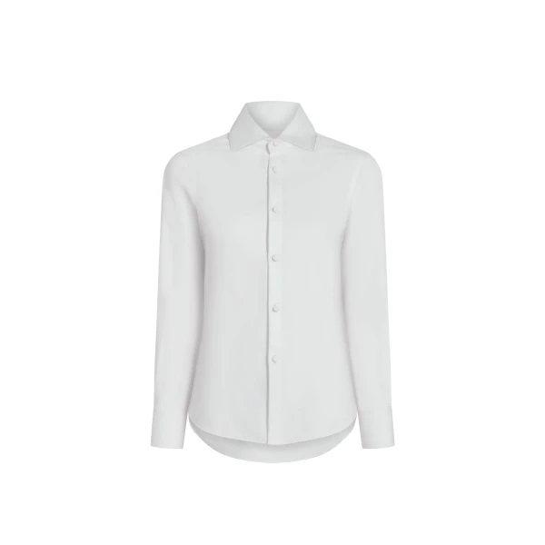 Adam Lippes Aston Shirt in White
