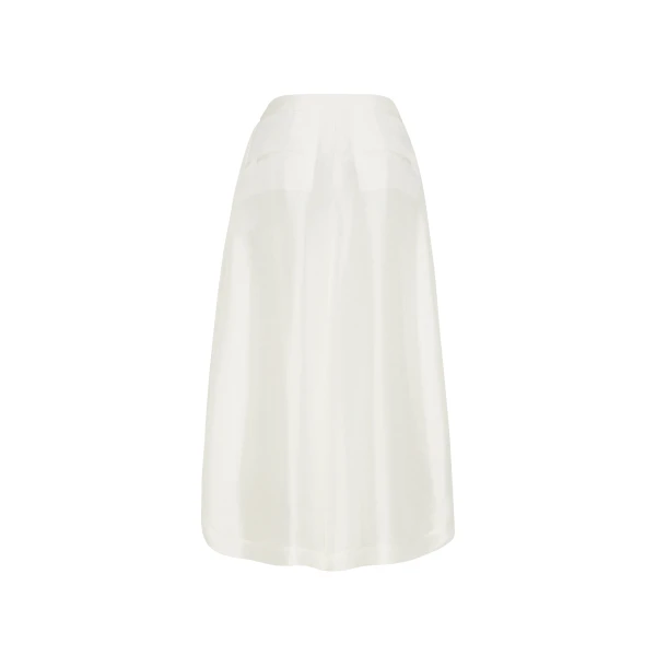 Adam Lippes Athena Pant in Ivory, view 5