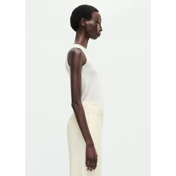 Adam Lippes Ava Knit in Ivory, view 3