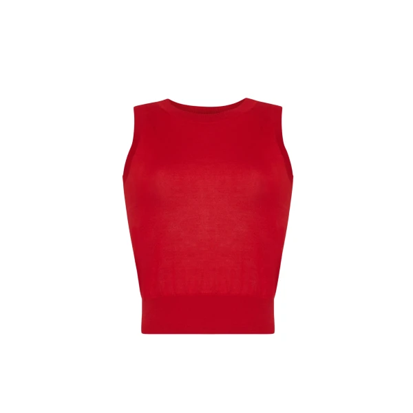 Adam Lippes Ava Knit in Poppy