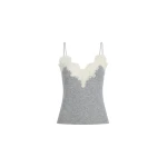 Adam Lippes Beatrix Cami in Heather Grey