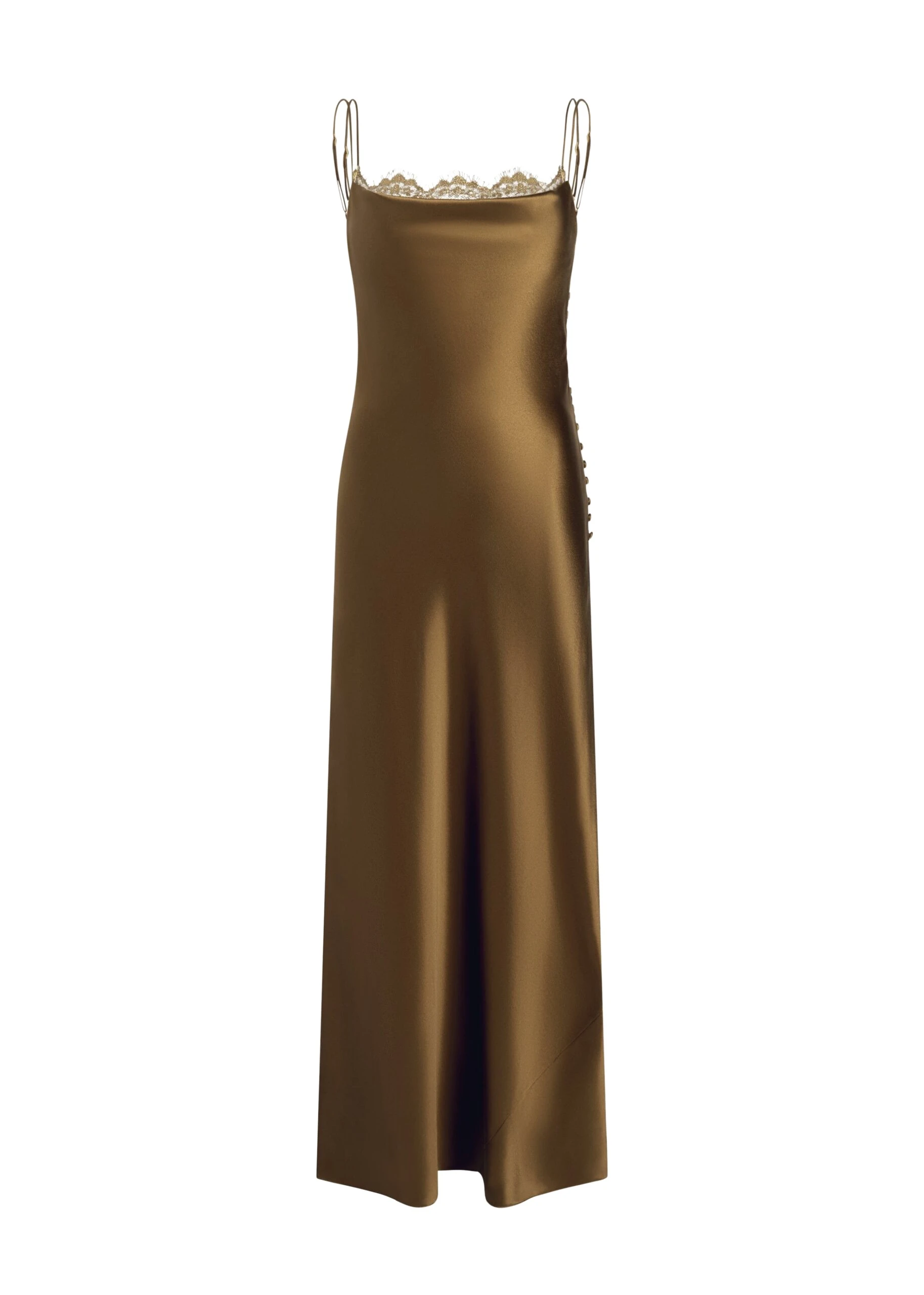 Adam Lippes Blake Dress in Olive