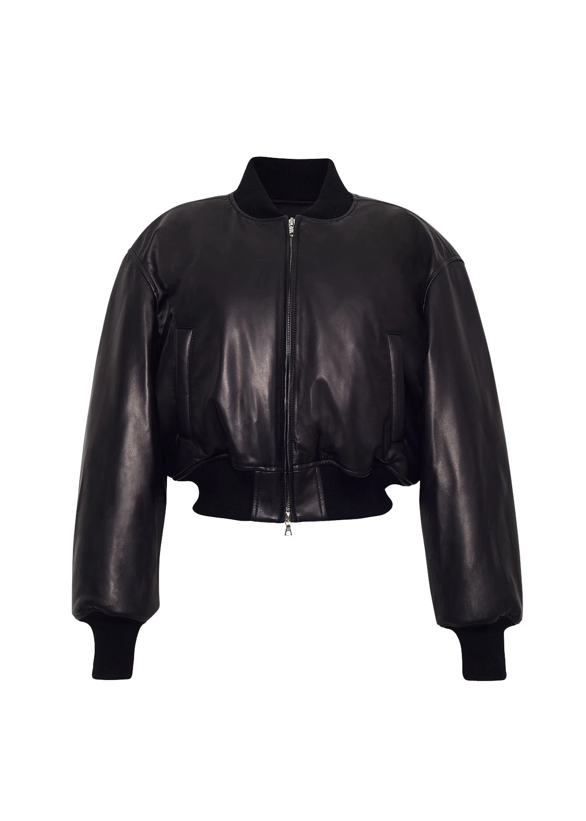 Adam-Lippes-Bomber-Jacket-in-Black40097_nobg Adam Lippes Bomber Jacket in Black
