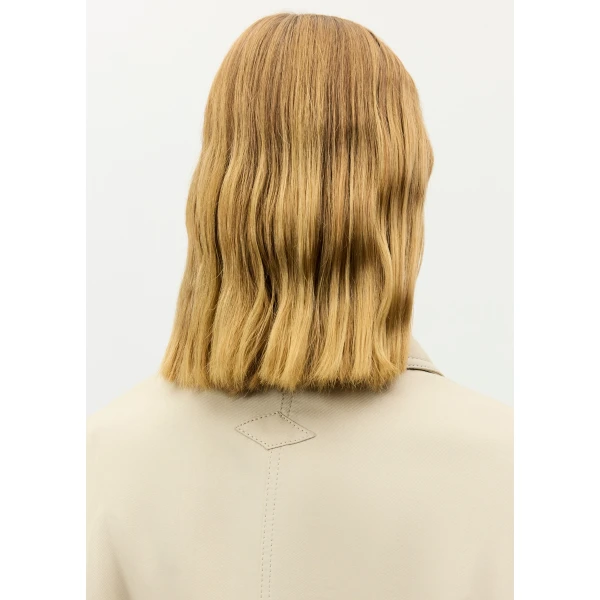 Adam Lippes Brixson Jacket in Cream/Black, view 4