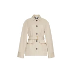 Adam Lippes Brixson Jacket in Cream/Black