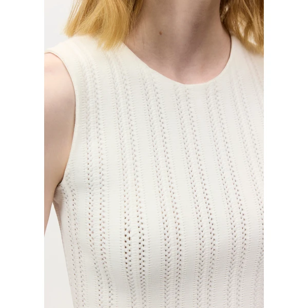 Adam Lippes Brynn Top in Ivory, view 4