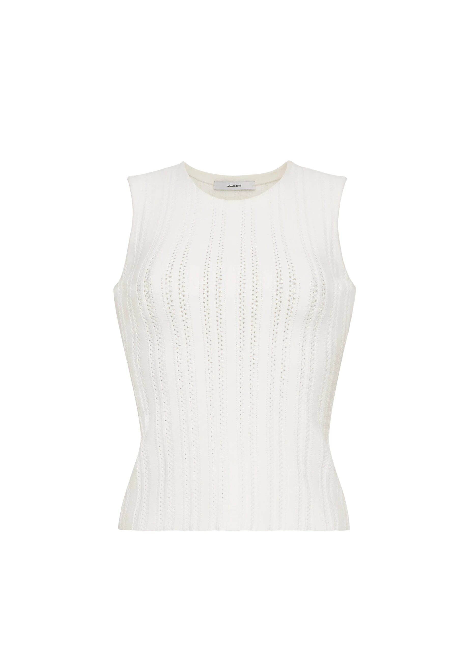 Adam Lippes Brynn Top in Ivory