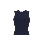 Adam Lippes Brynn Top in Navy