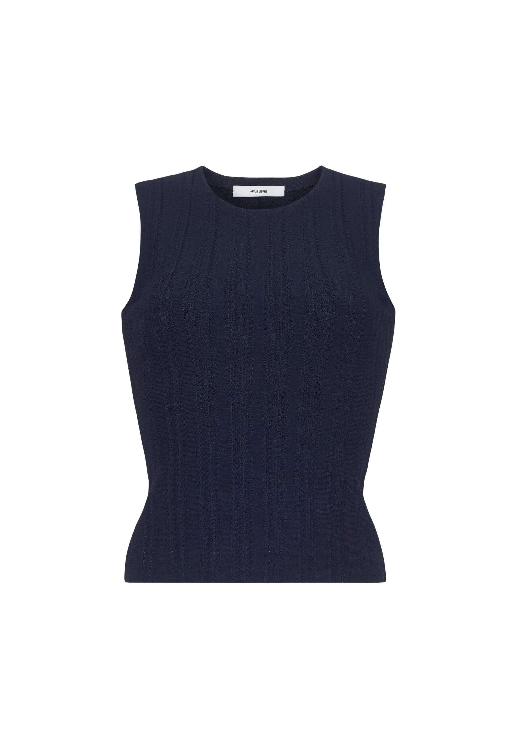 Adam Lippes Brynn Top in Navy