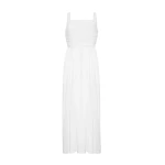 Adam Lippes Calista Dress in White