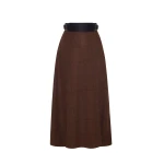 Adam Lippes Caspian Skirt in Chocolate Adam Lippes Caspian Skirt in Chocolate