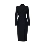 Adam Lippes Cassandra Coat in Black