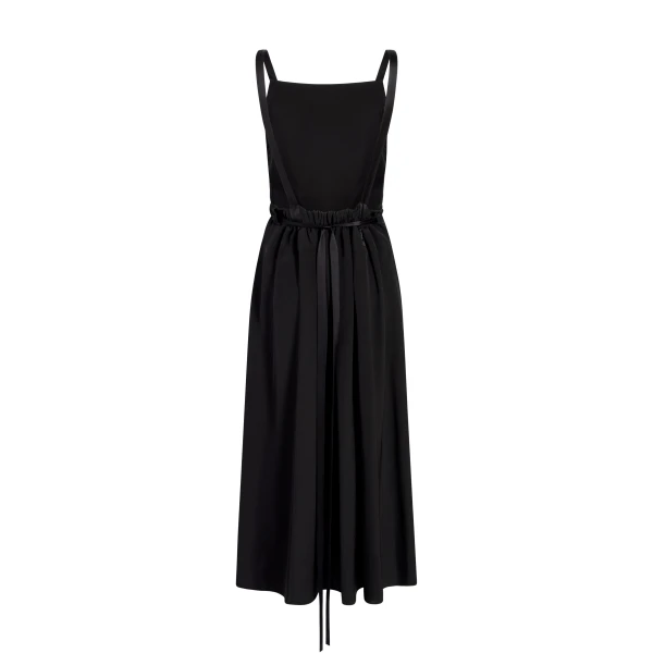 Adam Lippes Cecily Dress in Black, view 4