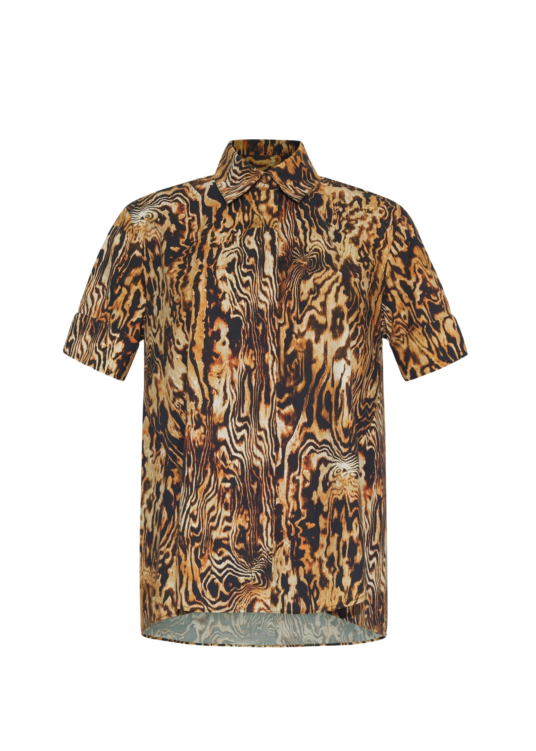Adam Lippes Charlie Top in Copper Multi