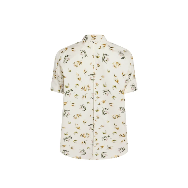 Adam Lippes Charlie Top in Ivory Floral, view 5