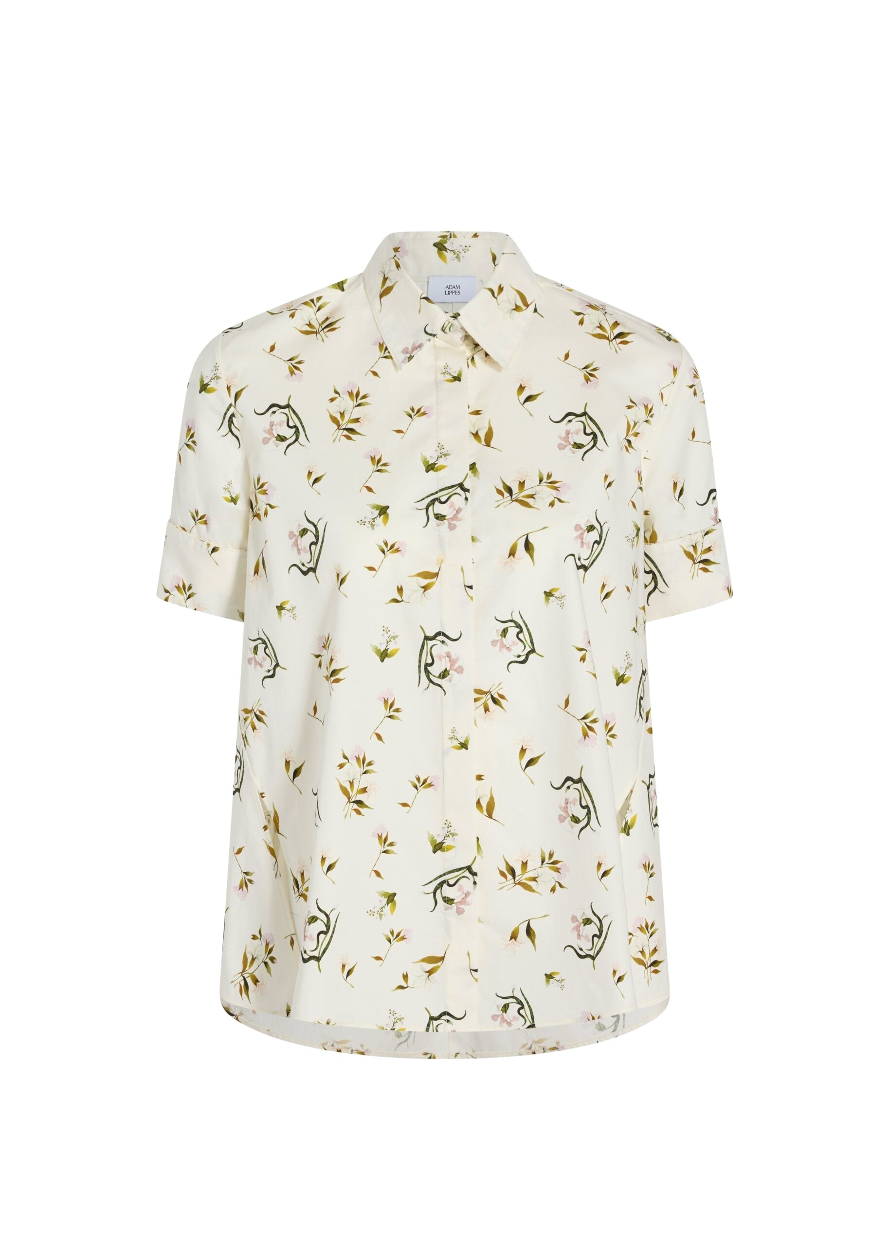 Adam Lippes Charlie Top in Ivory Floral