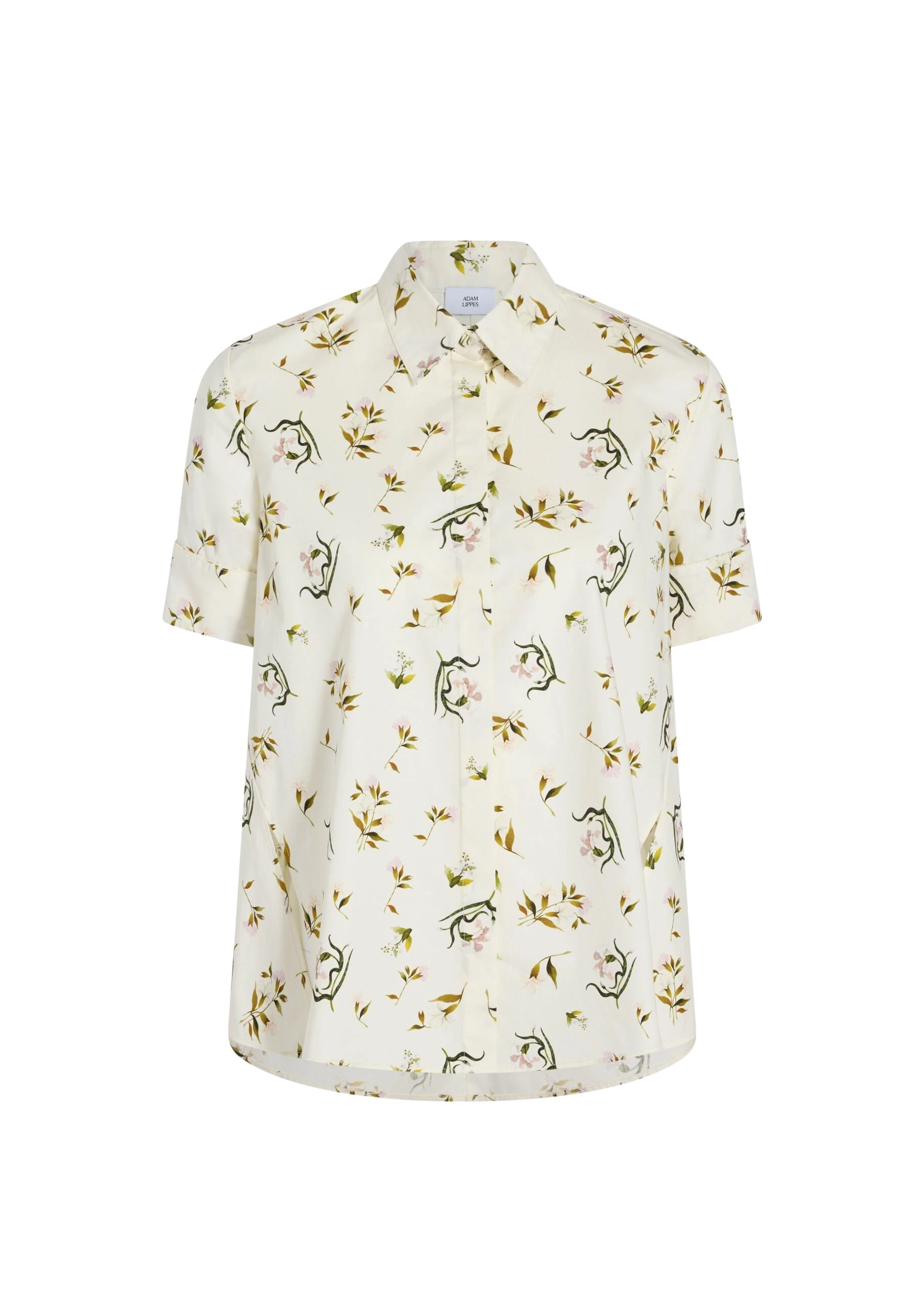 Adam Lippes Charlie Top in Ivory Floral