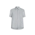Adam Lippes Charlie Top in White/Ink