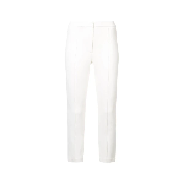 Adam Lippes Cigarette Pant in Ivory