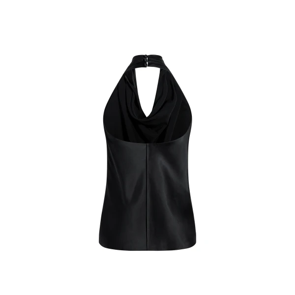Adam Lippes Cusette Top in Black, view 4