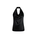 Adam Lippes Cusette Top in Black