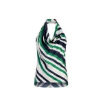 Adam Lippes Cusette Top in Green Multi