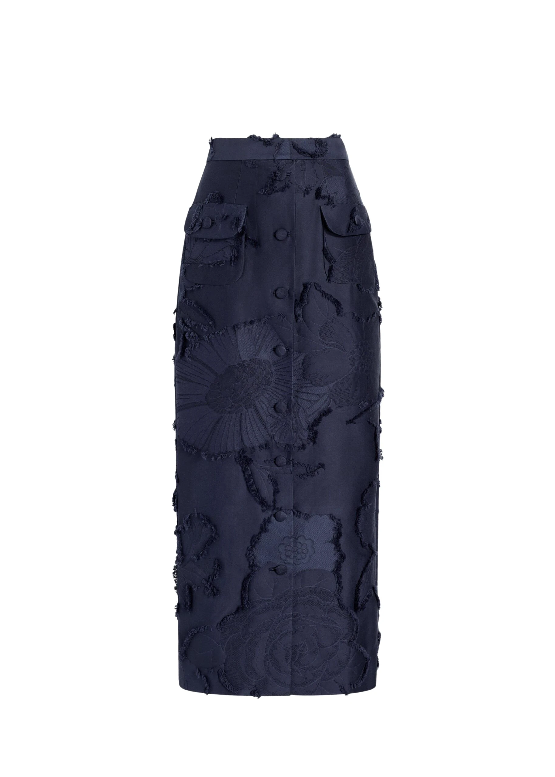 Adam Lippes Dakota Skirt in Navy